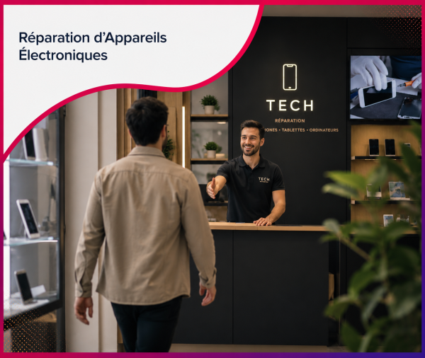 Pack Métier Réparation d'Appareils Électroniques – Stratégie digitale et développement pour les boutiques de réparation de smartphones, tablettes et ordinateurs – Roos Jordan Agency